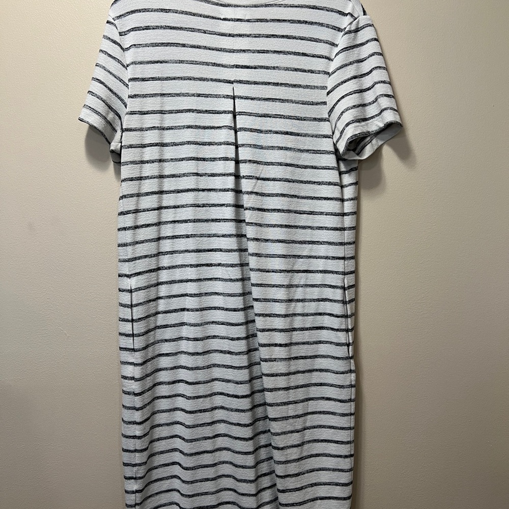 Falls Creek Gray and White Striped Men's Shirt